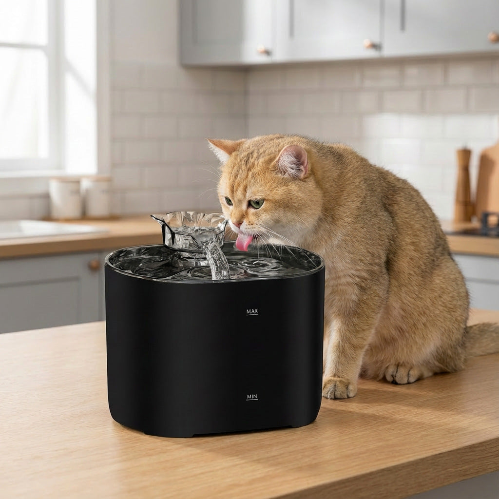 Smart Water Dispenser for Cats and Dogs ? Silent and Oxygenated 2L
